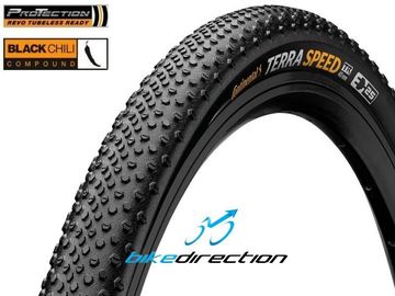 Tweedehands Continental Terra Speed ProTection BlackChili 40x650 TLR 2026 Tyres & Tubes