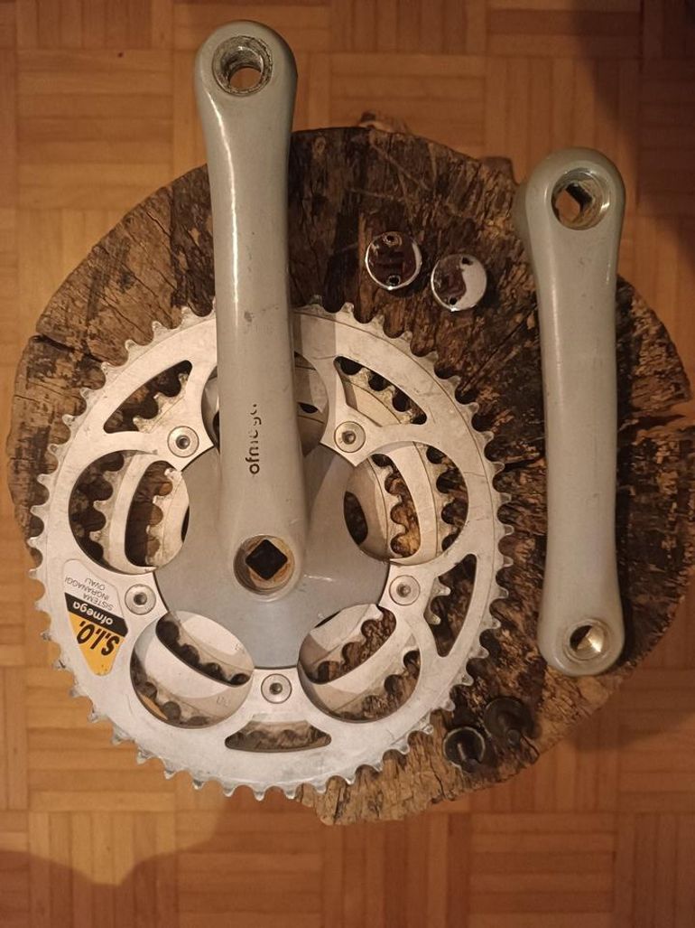 Used ofmega S.I.O. Kurbelgarnitur 170mm Sistema Ingranaggi Ovali bike — image 1 of 5