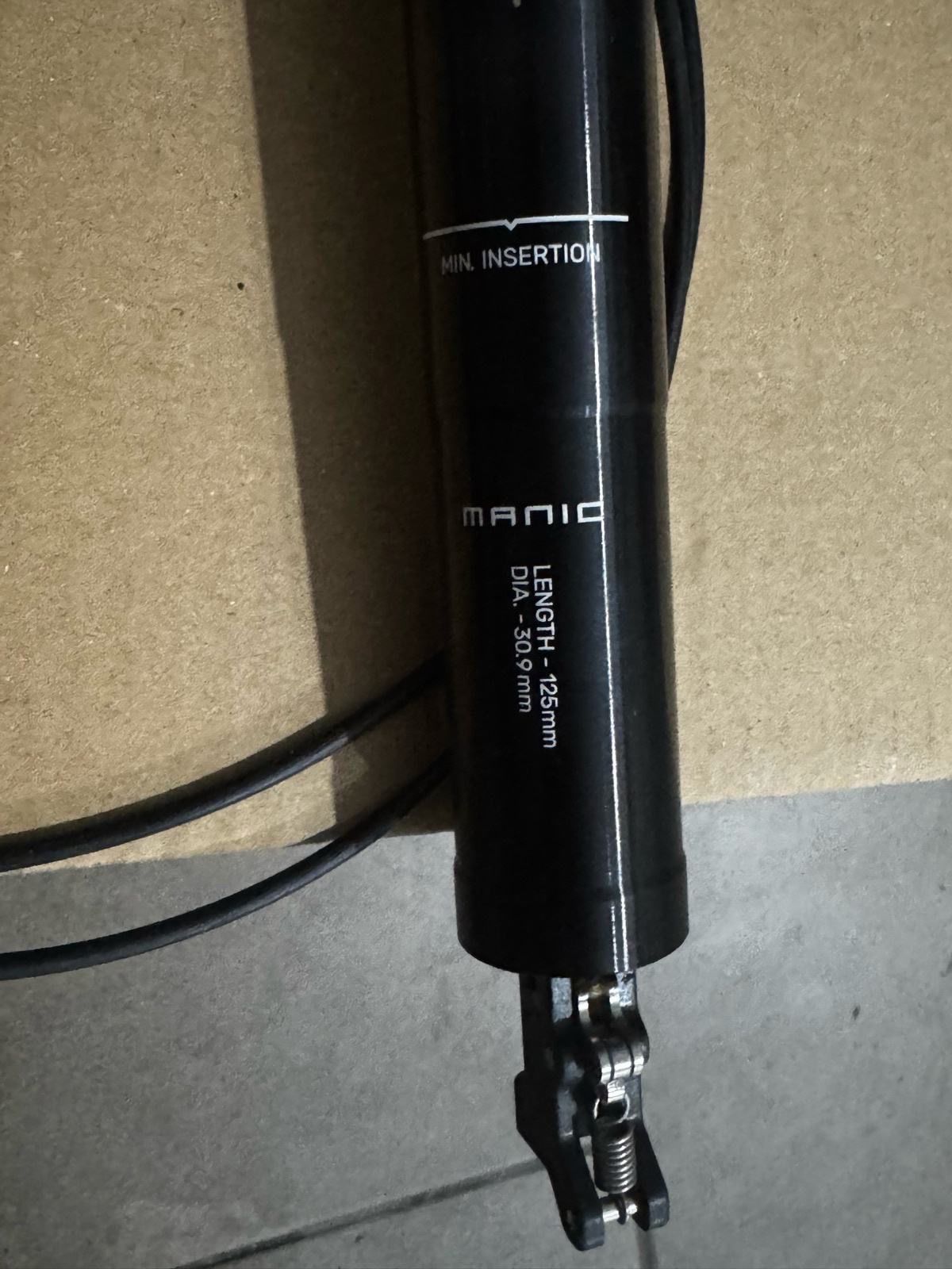 X-Fusion Manic Dropper Seatpost 2025