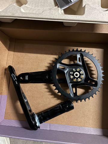 Gebrauchtes Sram Rival Crank 172.5mm + Chainring 40T Drivetrain & Pedals