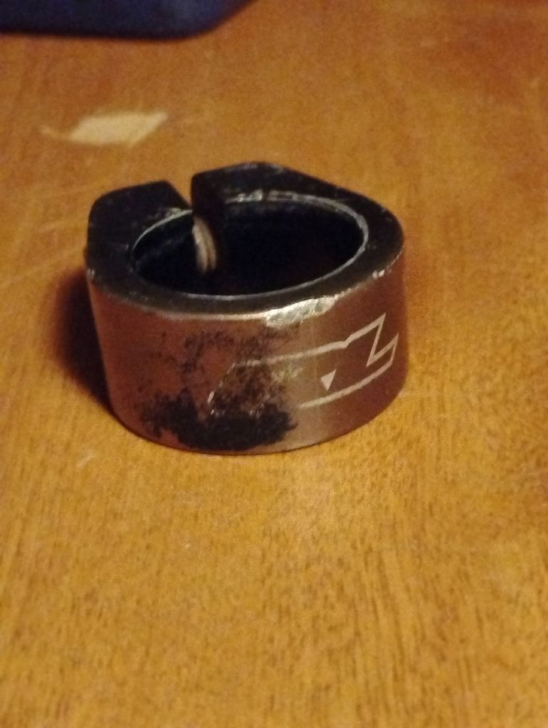 Used Redline Copper RL BMX Seat Post Clamp 2006 bike — image 1 of 2