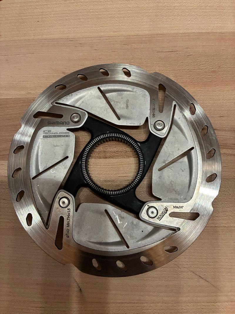Used Shimano Ice Technologies Freeza 140mm Rotor Brakes