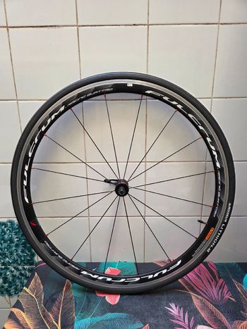 FULCRUM RACING 400 TUBELESS DISC WHEELS vélo de route vélo 700c sram xdr frein EUR 259,66 - FR