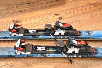 Used VöLKI Skis de piste/randonnée avec bâtons, couteaux et peaux bike — image 3 of 9