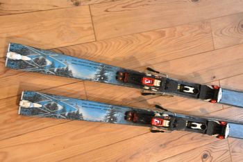 Used VöLKI Skis de piste/randonnée avec bâtons, couteaux et peaux bike — image 2 of 9
