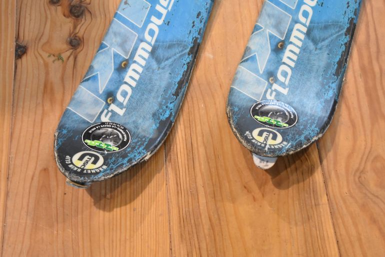 Used VöLKI Skis de piste/randonnée avec bâtons, couteaux et peaux bike — image 9 of 9