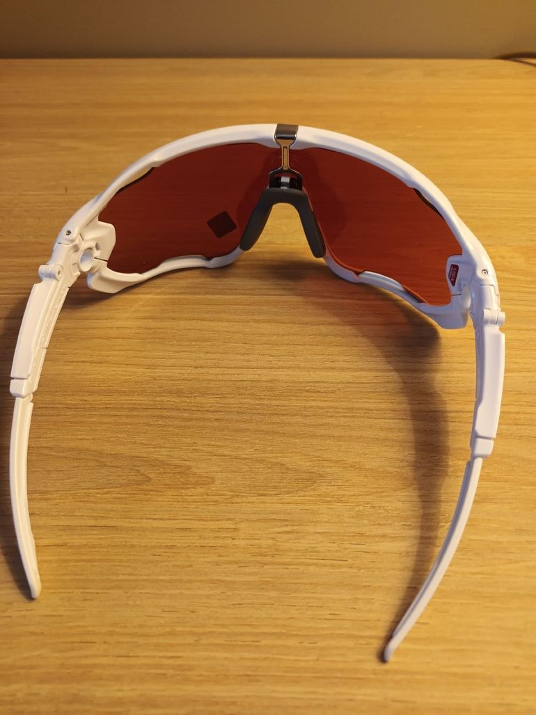 Used Oakley Jawbreaker Prizm Snow Sapphire Goggles 2025 bike — image 3 of 7