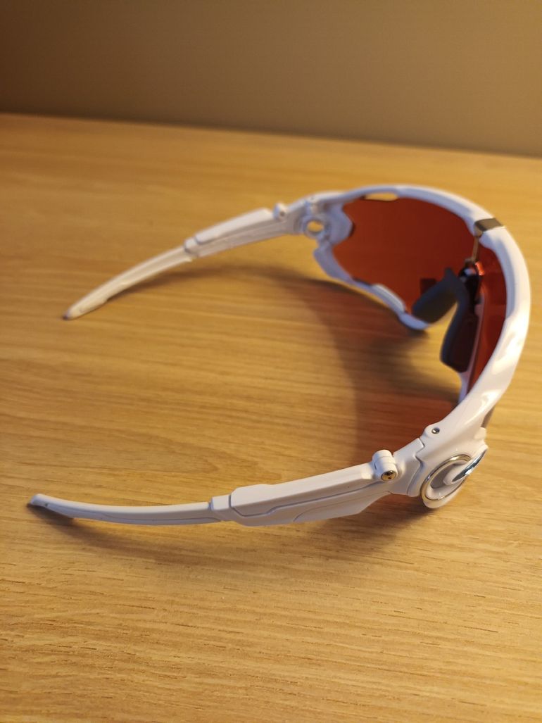 Used Oakley Jawbreaker Prizm Snow Sapphire Goggles 2025 bike — image 4 of 7