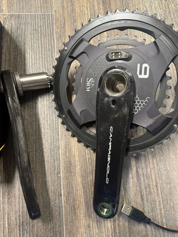 Pédalier SRM PM7 Avec Compteur De Puissance - 172,5 Mm - Occasion - Route