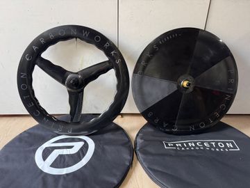 Princeton Carbonworks BlurV633 & Mach 7580 Trispoke 2024 Wheels usato