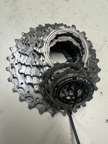 Used Shimano Durace Cassette 2023 Drivetrain & Pedals