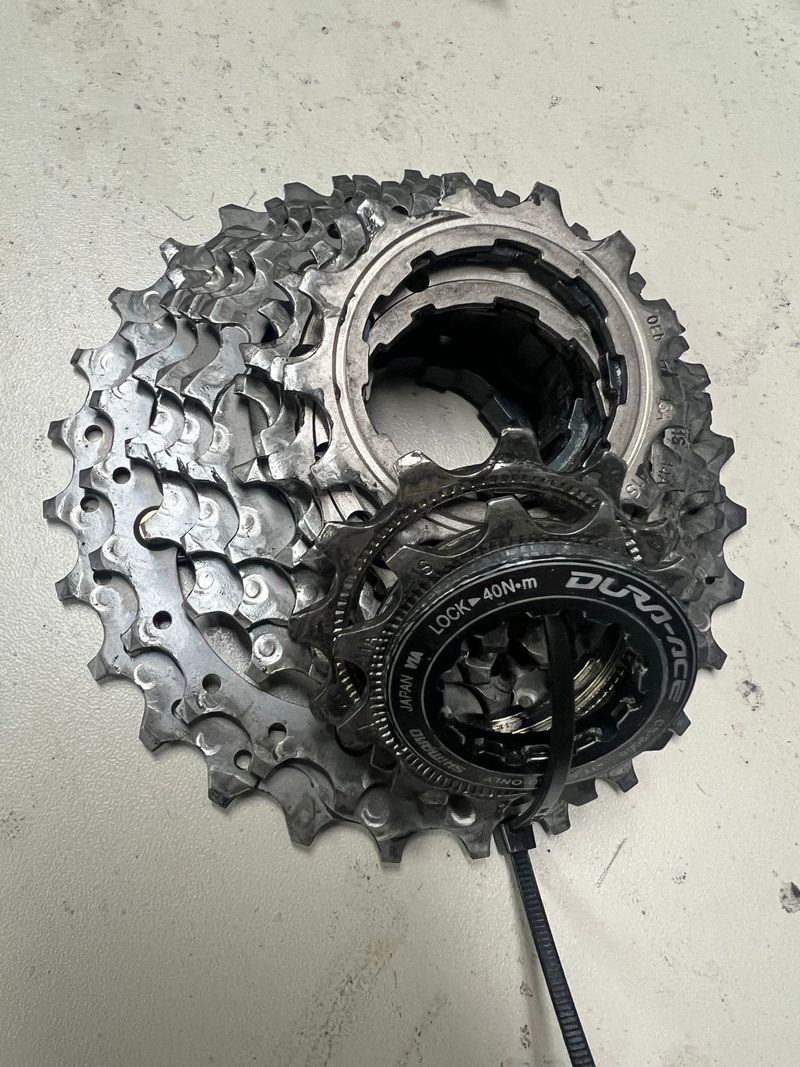 Used Shimano Durace Cassette 2023 Drivetrain & Pedals
