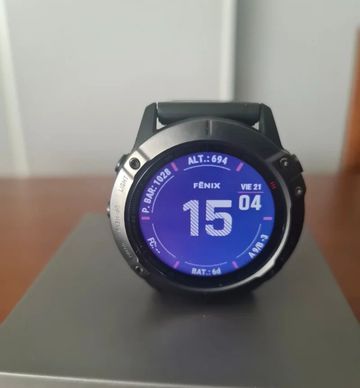 Used Garmin Fenix 6 Sapphire GPS Watch Electronics