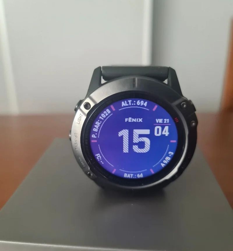 Used Garmin Fenix 6 Sapphire GPS Watch Electronics
