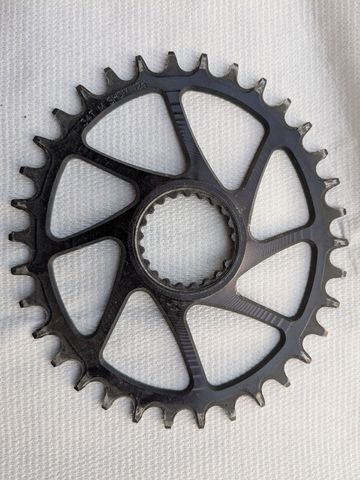 Käytetty Garbaruk Directmount Shimano 34 dents ovale 12 vitesses Drivetrain & Pedals