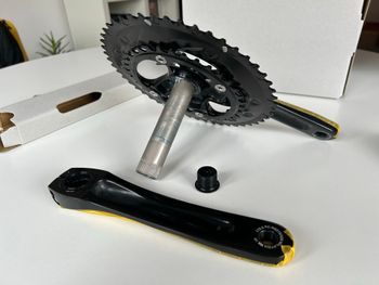 Used Shimano FC-RS520 Crankset 2x12sp 34-50 172.5mm 2025 bike — image 2 of 6