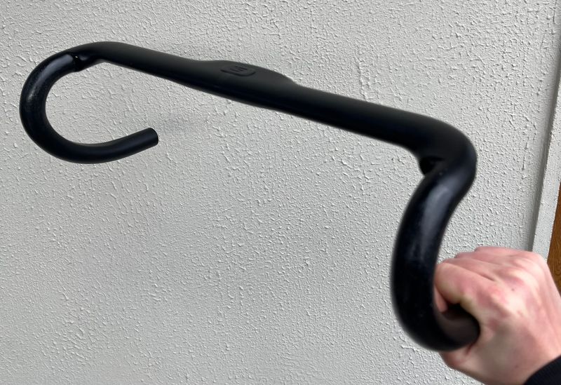 Used Cannondale HollowGram SAVE Riser Carbon Handlebar Cockpit