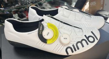 Brugt Nimbl Ultimate Pro Edition Blancas 46 Cycling Shoes
