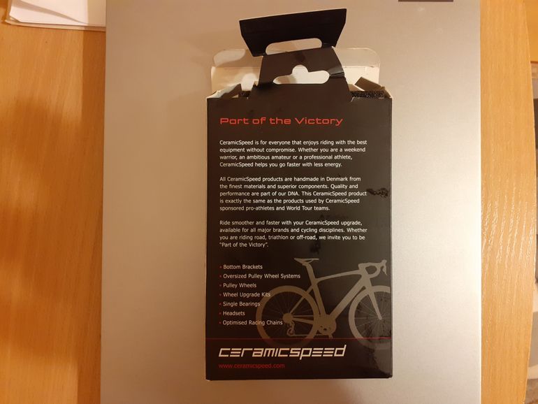 Used Ceramicspeed Wheel Bearings For Corima-3 2015 bike — image 2 of 6
