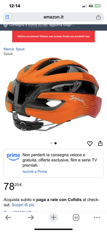 Spiuk ELEO ORANGE NARANJA 2025 bike usato — immagine 2 di 7