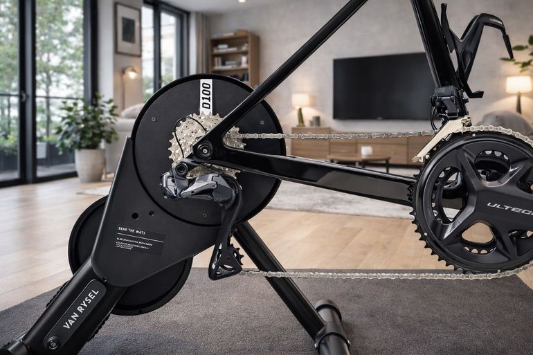 Used Van Rysel D100 Smart Trainer bike — image 3 of 4