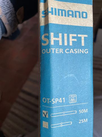 Gebrauchtes Shimano Shift Outer Casing OT-SP41 Black Cycling Accessories