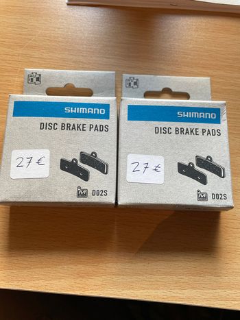 Shimano, Metal Disc Brake Pads D02S two pairs