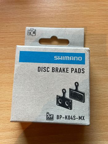 Shimano, Disc Brake Pads Metal BP-K04S-MX