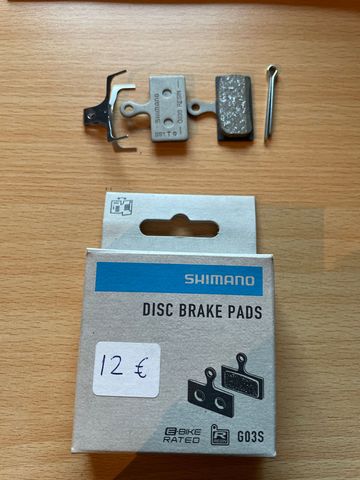 Shimano Disc Brake Pads Resin G03S Brakes de segunda mano