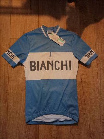 Bianchi Maglia Retro 2024 Cycling Clothing usato