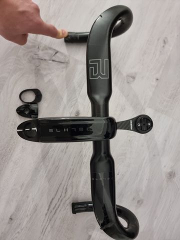 Brugt BLKTEC Manubrio e stem in carbonio 2023 Cockpit
