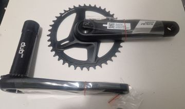 Sram Apex DubWide Crankset Drivetrain & Pedals usato