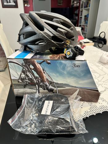 Used Lumex pro MFI Future Innovation Bike Helmet with Bluetooth bike
