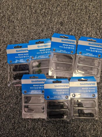 Used Shimano Brake shoes R55C4 2025 bike