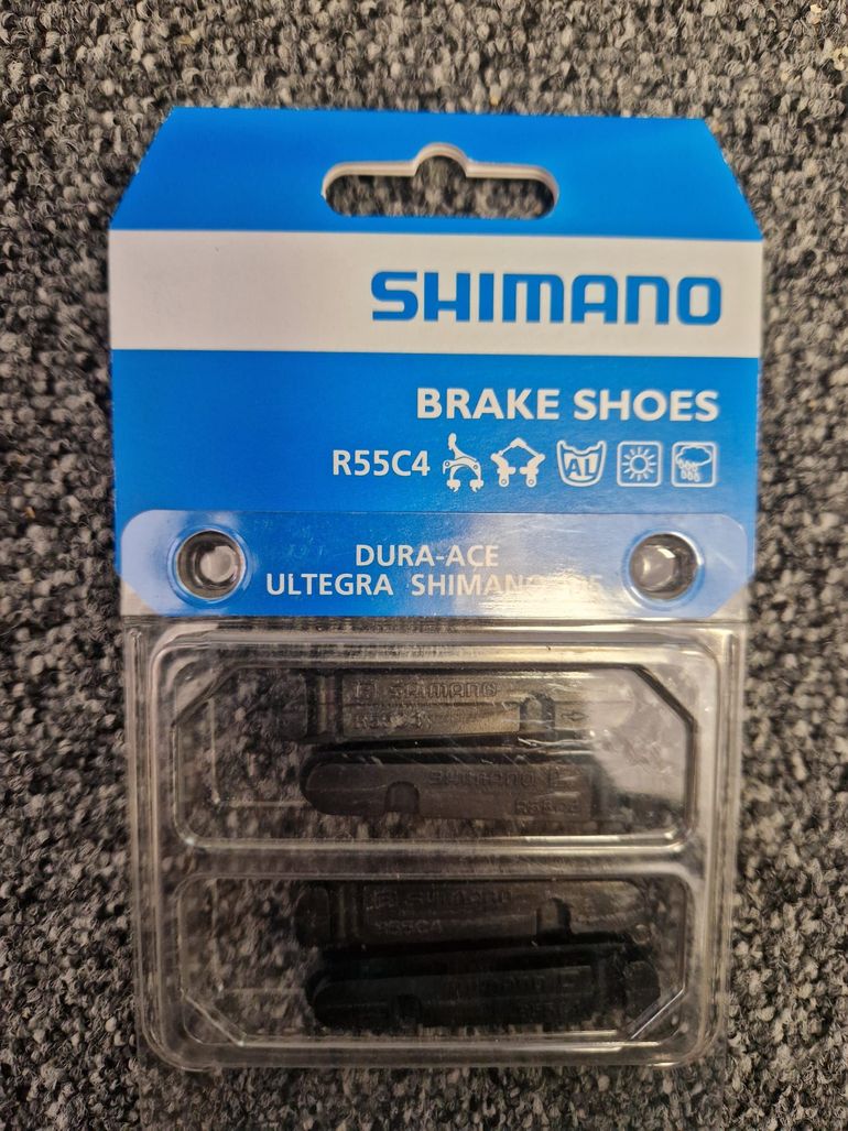 Used Shimano Brake shoes R55C4 2025 bike — image 2 of 3