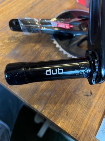 Used Sram Rival Crankset 172.5 DUB 48/35T 12-speed bike — image 5 of 7