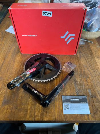 Used Sram Rival Crankset 172.5 DUB 48/35T 12-speed bike