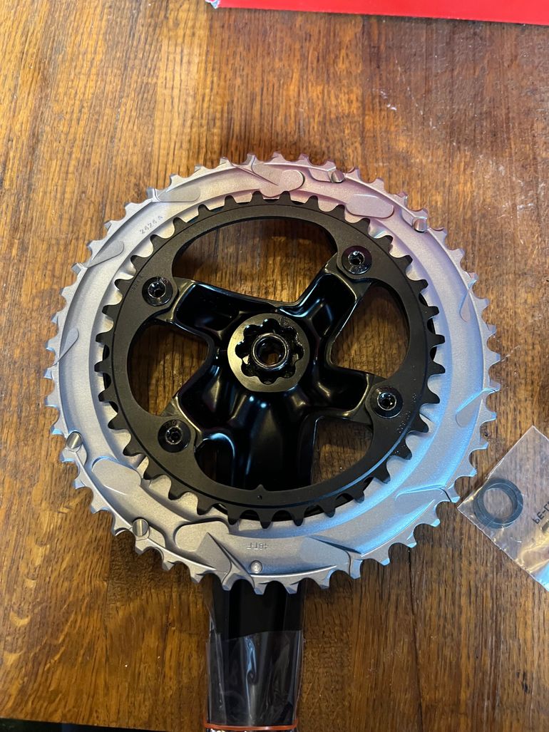 Used Sram Rival Crankset 172.5 DUB 48/35T 12-speed bike — image 4 of 7
