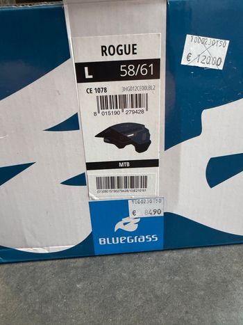 Used Bluegrass Helmet Rogue Tamanho L 58/61 bike — image 3 of 3