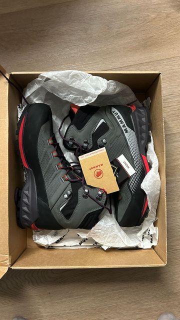 Used Mammut Kento Advanced High GTX 3D Memo Foam Vibram Hexa Tech Hiking