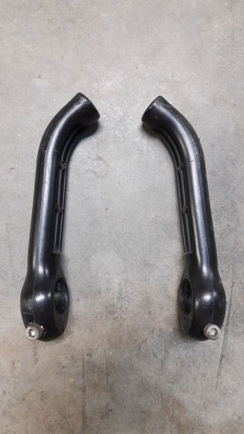 Used Decathlon Cuernos/acoples de plástico bike