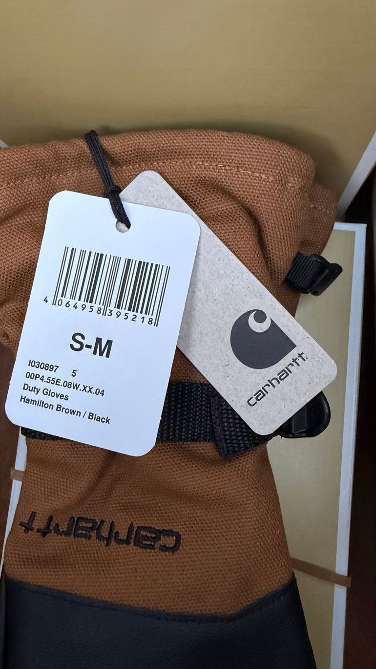 Used carhartt Duty Gloves Hamilton Brown - Black taille S - M bike — image 4 of 13