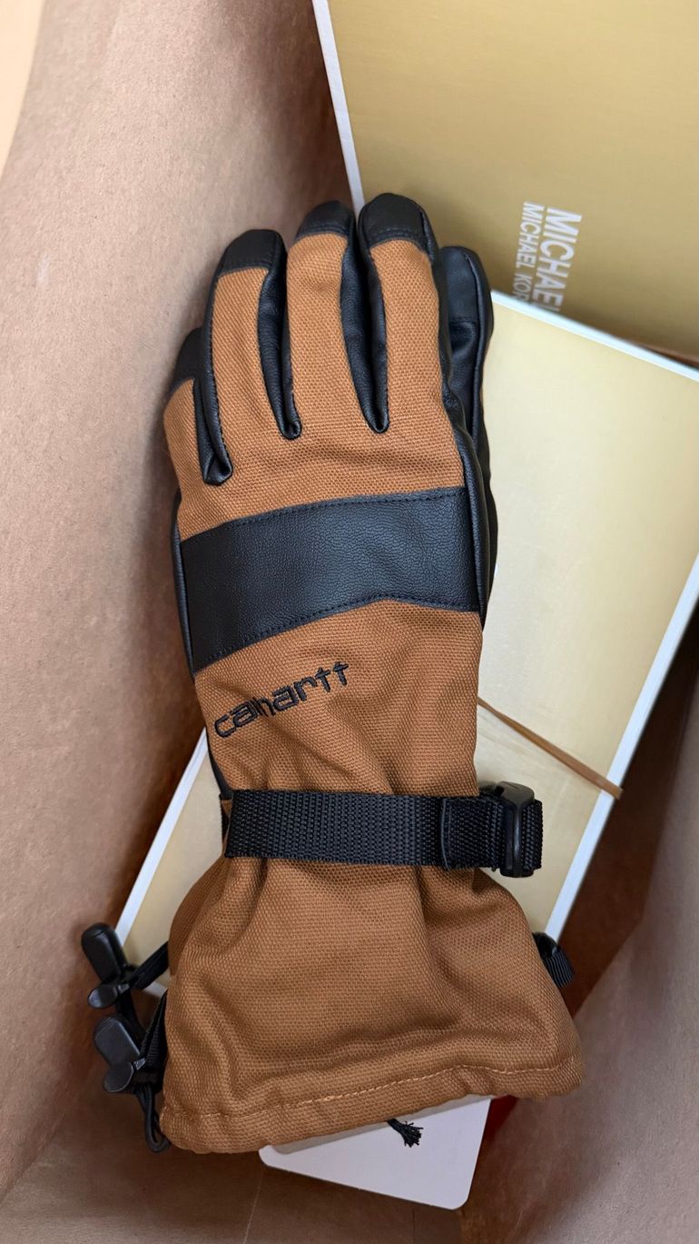 Used carhartt Duty Gloves Hamilton Brown - Black taille S - M bike — image 6 of 13