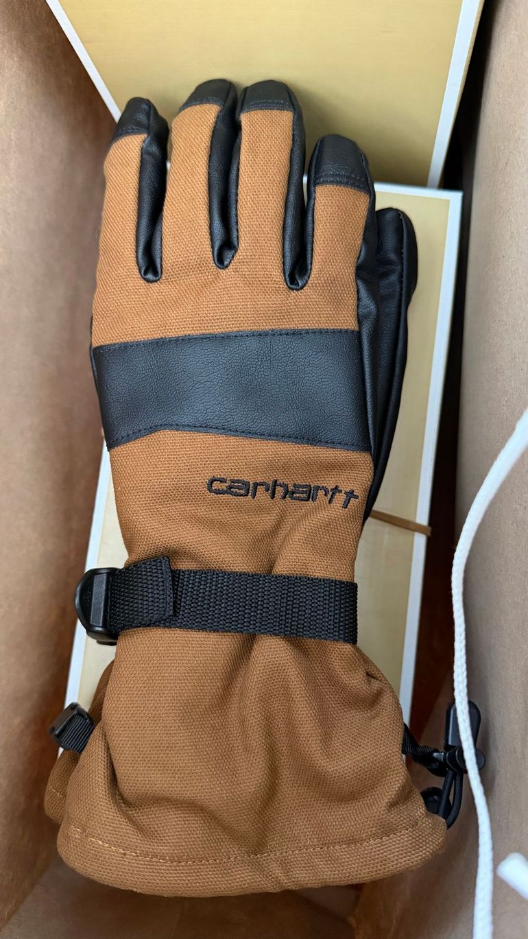 Used carhartt Duty Gloves Hamilton Brown - Black taille S - M bike — image 1 of 13