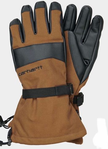 Used carhartt Duty Gloves Hamilton Brown - Black taille S - M bike — image 13 of 13