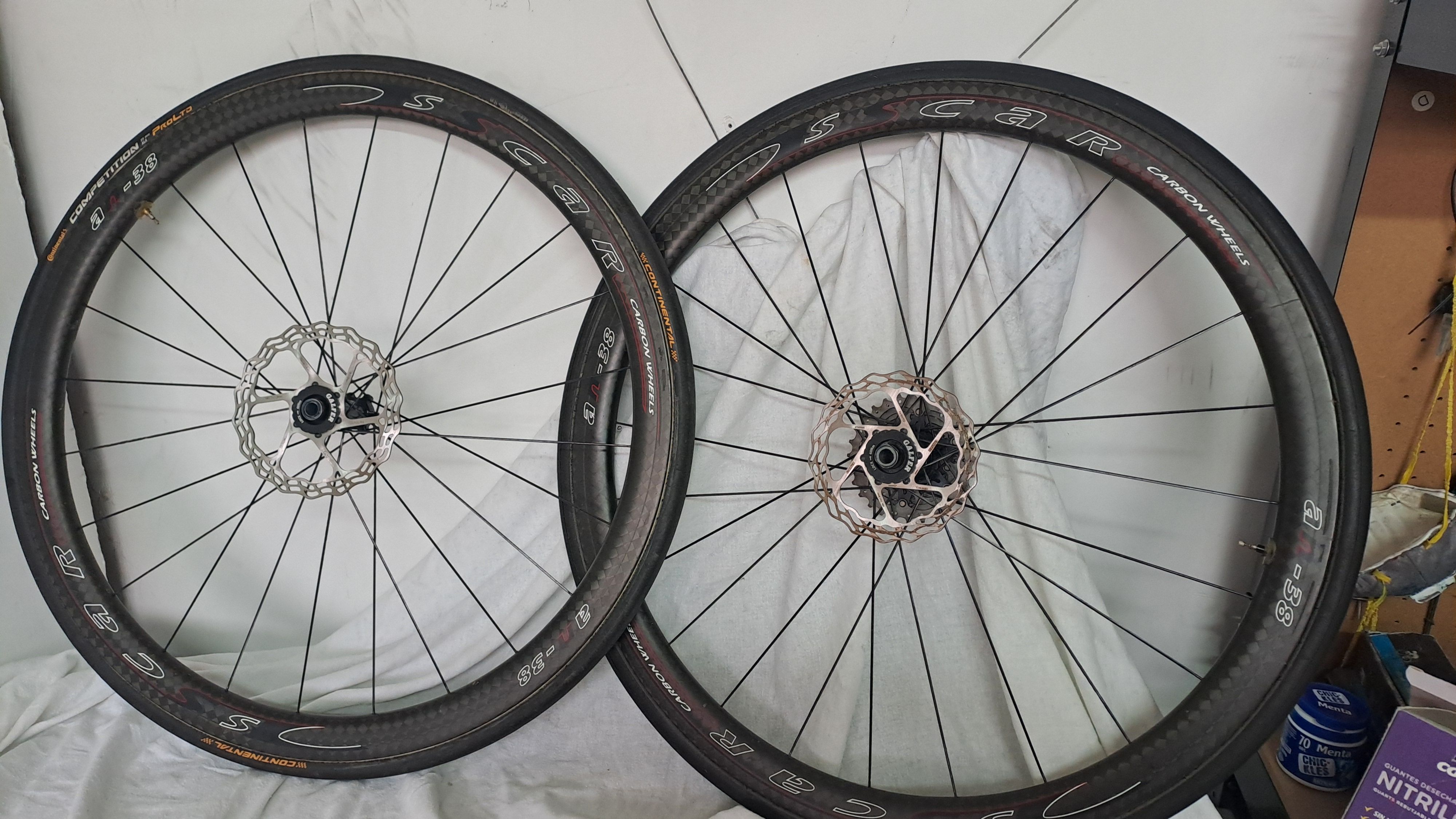 Sscar Carbon Llantas Bicicleta Carretera Sscar Carbon AN-38 2023