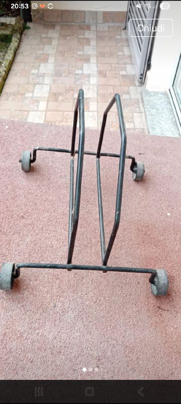 Tweedehands Decathlon Coppia Cavalletti Portabici Cycling Accessories