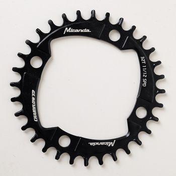 Used Miranda Chainring 32T Aluminium Chainflow 3D BCD 104 2025 bike — image 2 of 3