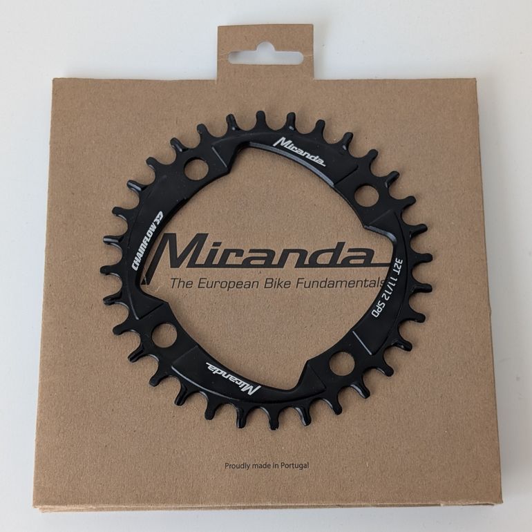 Used Miranda Chainring 32T Aluminium Chainflow 3D BCD 104 2025 bike — image 1 of 3