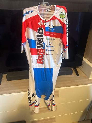 Tweedehands Parentini RusVelo Gazprom 2013 Cycling Clothing